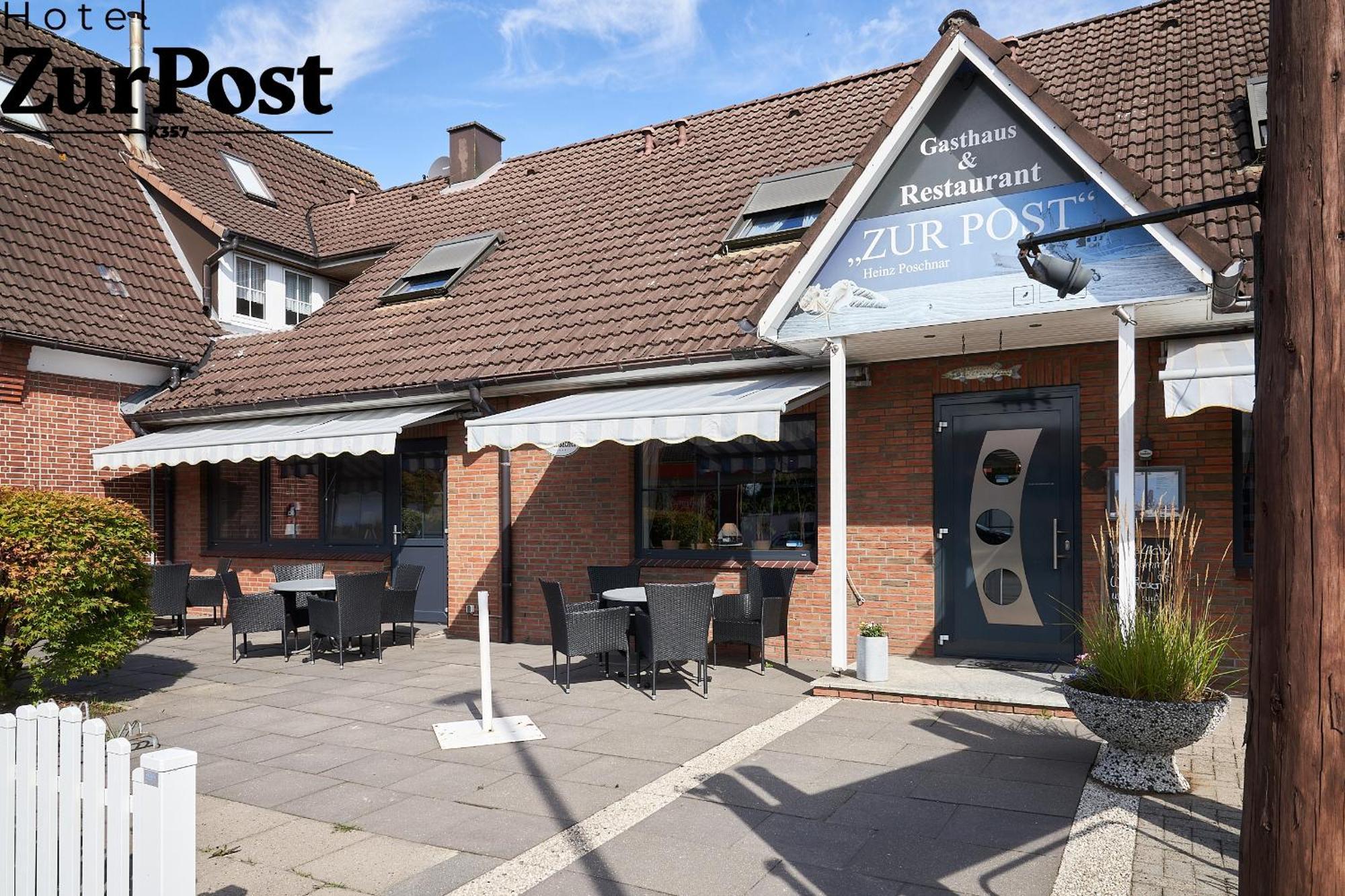 K357 - Hotel & Restaurant "Zur Post" In Otterndorf Bei Cuxhaven Екстер'єр фото