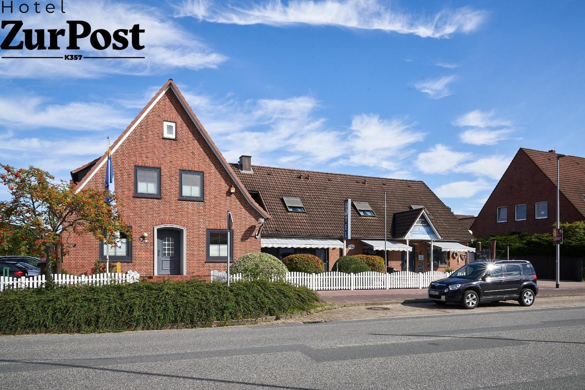 K357 - Hotel & Restaurant "Zur Post" In Otterndorf Bei Cuxhaven Екстер'єр фото
